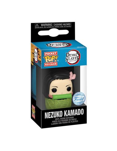 Llavero Pocket Pop Nezuko Edición Especial - Kimetsu no Yaiba - Demon Slayer