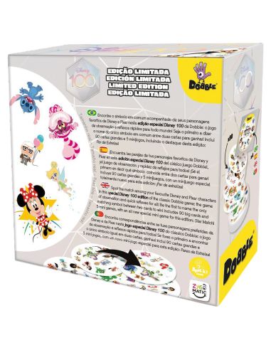 Edición Limitada Dobble Disney 100 - Juegos de Mesa