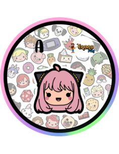 Colgante Plata - Niña Espía Kawaii - Joyería Artesanal