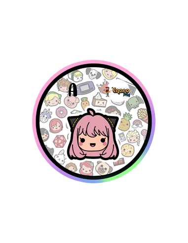 Colgante Plata - Niña Espía Kawaii - Joyería Artesanal