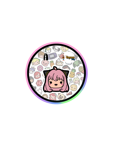 Colgante Plata - Niña Espía Kawaii - Joyería Artesanal