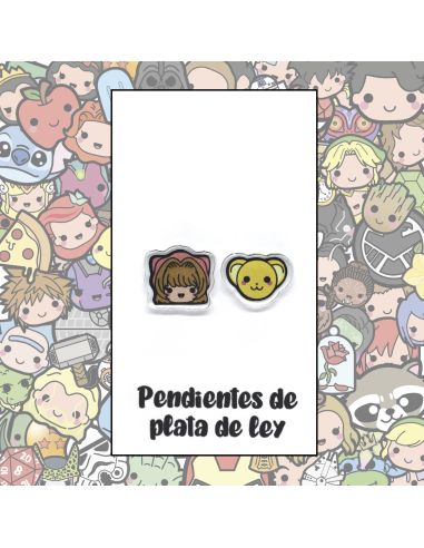 Pendientes Plata - Buscadora de Cartas y Mascota - Joyería Artesanal