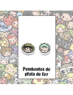 Pendientes Plata - Nakamas Piratas - Joyería Artesanal