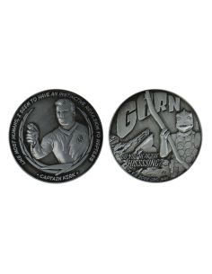 Moneda Capitán Kirk y Gorn - Edición Limitada Star Trek
