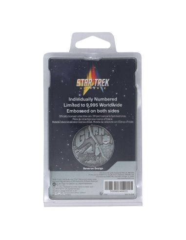 Moneda Capitán Kirk y Gorn - Edición Limitada Star Trek