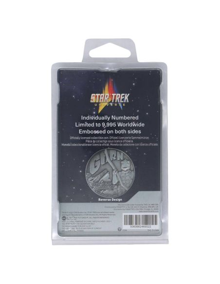 Moneda Capitán Kirk y Gorn - Edición Limitada Star Trek