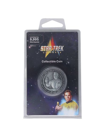 Moneda Capitán Kirk y Gorn - Edición Limitada Star Trek