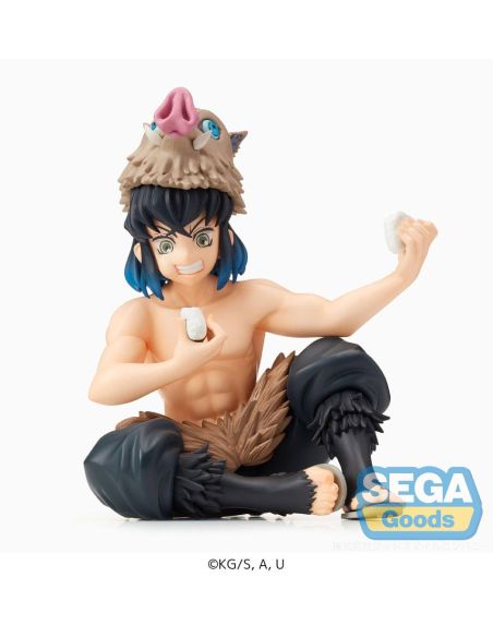 Figura Inosuke Hashibira 9 cm Perching - Demon Slayer - Kimetsu no Yaiba