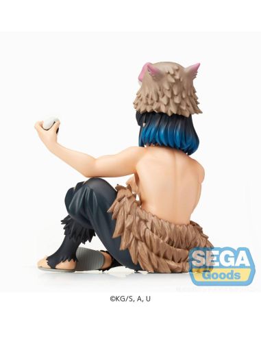 Figura Inosuke Hashibira 9 cm Perching - Demon Slayer - Kimetsu no Yaiba