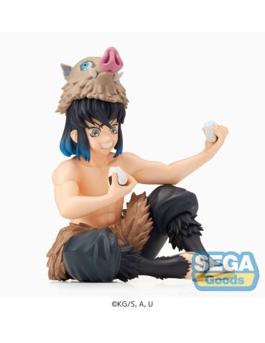Figura Inosuke Hashibira 9 cm Perching - Demon Slayer - Kimetsu no Yaiba