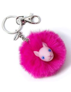 Llavero Harry Potter Micropuff Rosa