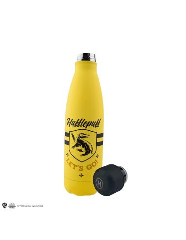 Botella Harry Potter Acero Inoxidable Hufflepuff Let's Go 500 ml