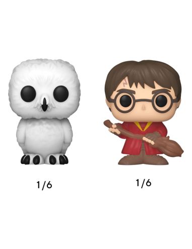Pack de 4 Figuras Bitty POP! Harry - Funko Harry Potter