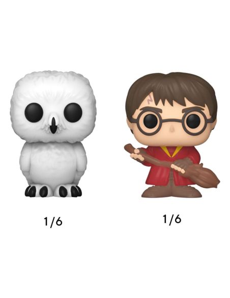 Pack de 4 Figuras Bitty POP! Harry - Funko Harry Potter