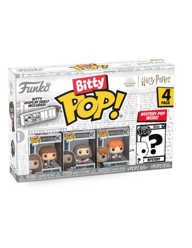 Pack de 4 Figuras Bitty POP! Hermione Granger - Funko Harry Potter