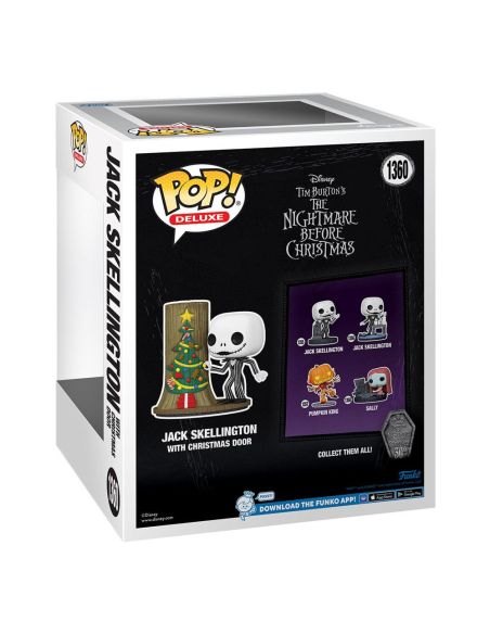 Funko Pop! Jack Skellington Puerta Navidad 1360 - Funko Pop 30 Aniversario Pesadilla antes de Navidad