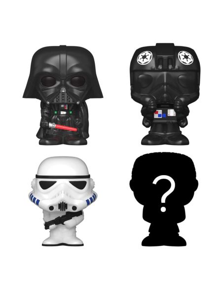 Pack de 4 Figuras Bitty POP! Darth Vader - Funko Star Wars