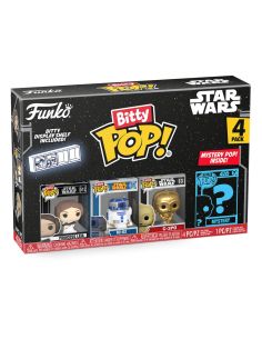 Pack de 4 Figuras Bitty POP! Leia - Funko Star Wars 2