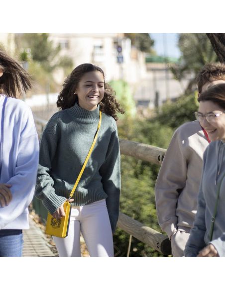 Bolso Porta móvil Hufflepuff - Harry Potter