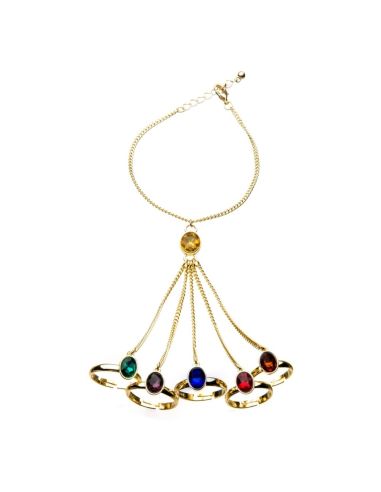 Pulsera con Anillos Marvel Guantelete Thanos