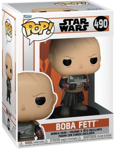 FUNKO POP! Boba Fett w/o helmet Exclusive 490 - FUNKO POP! Star Wars Edición Especial