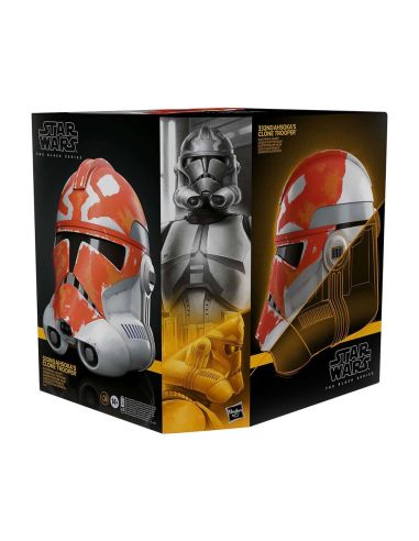 Réplica Casco Electrónico 332nd Ahsoka Clone Trooper - Star Wars: The Clone Wars - Black Series