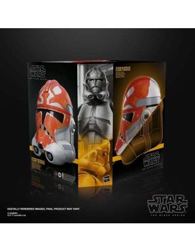 Réplica Casco Electrónico 332nd Ahsoka Clone Trooper - Star Wars: The Clone Wars - Black Series