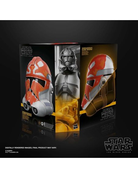 Réplica Casco Electrónico 332nd Ahsoka Clone Trooper - Star Wars: The Clone Wars - Black Series