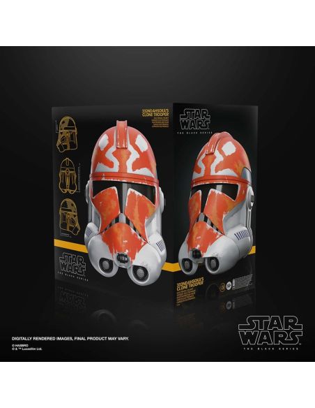 Réplica Casco Electrónico 332nd Ahsoka Clone Trooper - Star Wars: The Clone Wars - Black Series