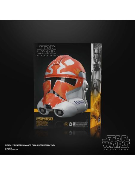 Réplica Casco Electrónico 332nd Ahsoka Clone Trooper - Star Wars: The Clone Wars - Black Series