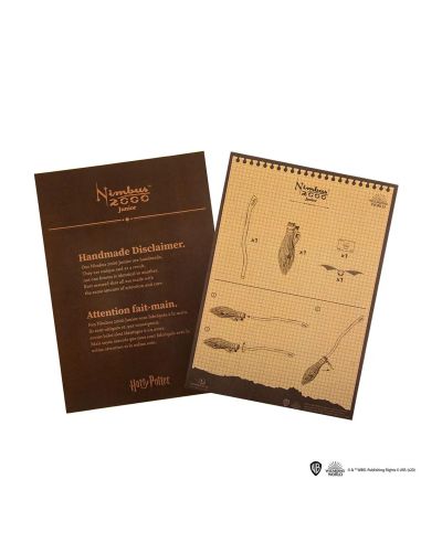 Réplica escoba Nimbus 2000 escala 1:2 - Harry Potter