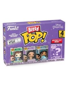 Pack de 4 Figuras Bitty POP! Princesas Disney Bella - Funko Disney 2