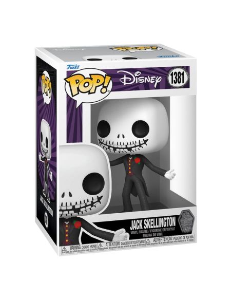 Funko Pop! Jack Skellington de Gala 1381 - Funko Pop 30 Aniversario Pesadilla antes de Navidad