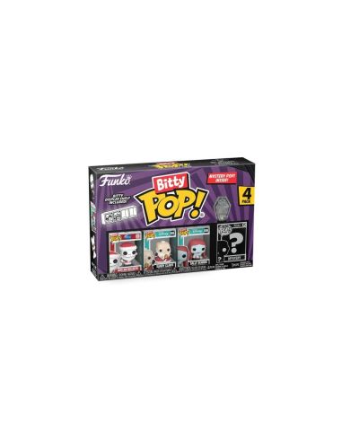 Pack de 4 Figuras Bitty POP! Pesadilla antes de Navidad Santa Jack