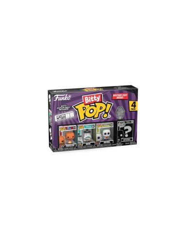 Pack de 4 Figuras Bitty POP! Pesadilla antes de Navidad Jack