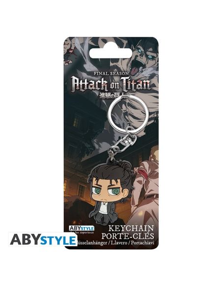 Llavero Ataque a los Titanes Chibi Eren