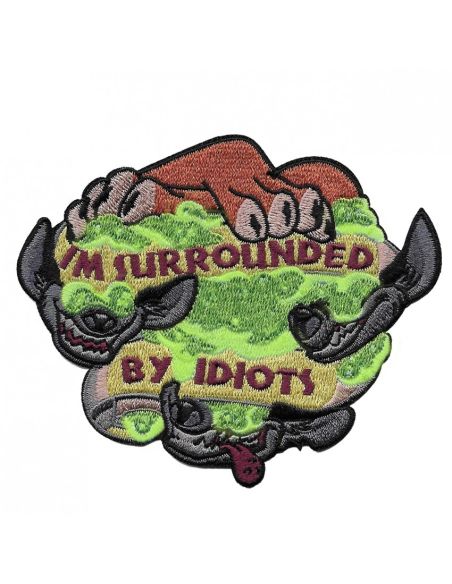 Parche Adhesivo Idiots