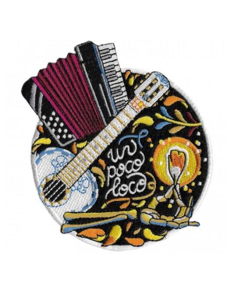 Parche Adhesivo Un poco Loco