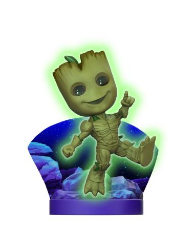 Diorama Superama Groot Glow-in-the-Dark SDCC Exclusive 10 cm - Guardianes de la Galaxia