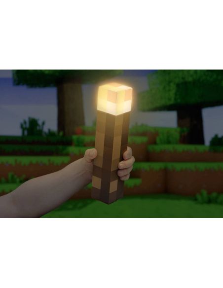 Lámpara Minecraft Antorcha