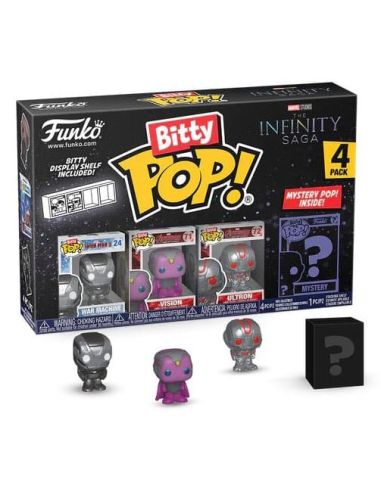Pack de 4 Figuras Bitty POP! Visión