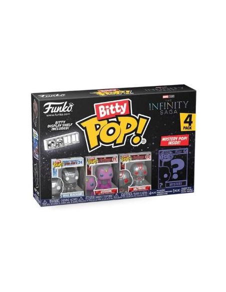 Pack de 4 Figuras Bitty POP! Visión