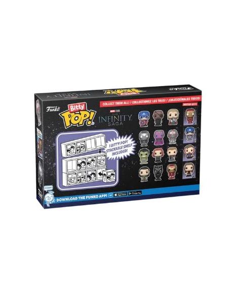 Pack de 4 Figuras Bitty POP! Marvel Hulk