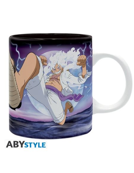 Taza Luffy Gear vs Kaido 320 ml - One Piece