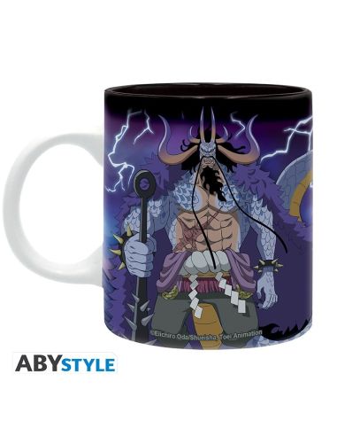 Taza Luffy Gear vs Kaido 320 ml - One Piece