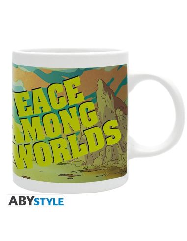 Taza Rick and Morty Peace Among Worlds