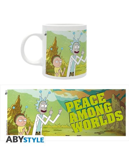 Taza Rick and Morty Peace Among Worlds