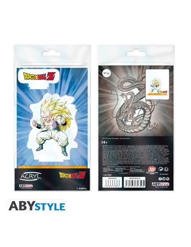 Figura acrílico Gotenks Super Saiyan - Dragon Ball