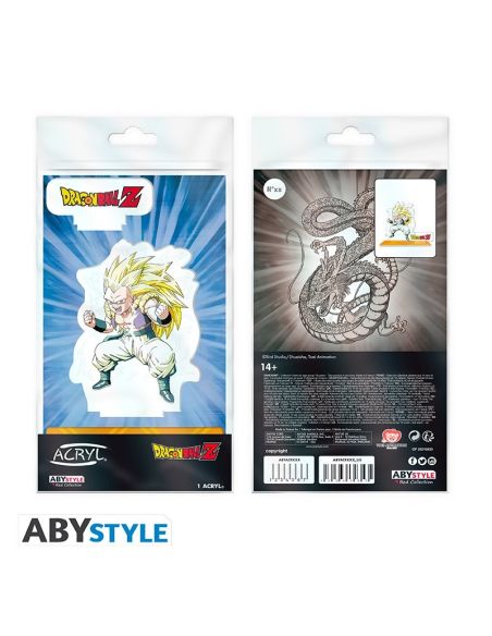 Figura acrílico Gotenks Super Saiyan - Dragon Ball