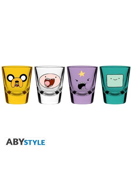 Pack Vasos chupitos Hora de Aventuras
